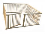 Malatec 1803 Dřevěná ohrádka borovice 8 panelů XXL Bazar