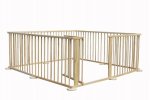 Malatec 1803 Dřevěná ohrádka borovice 8 panelů XXL Bazar