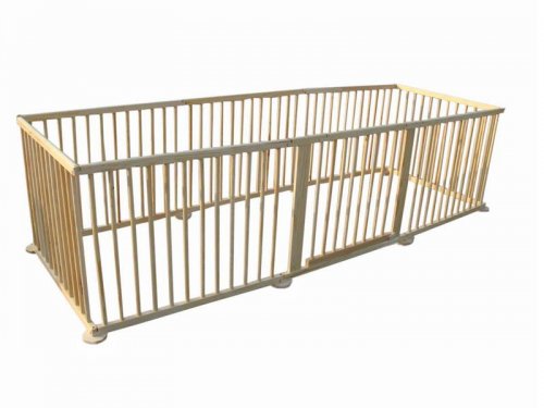 Malatec 1803 Dřevěná ohrádka borovice 8 panelů XXL Bazar