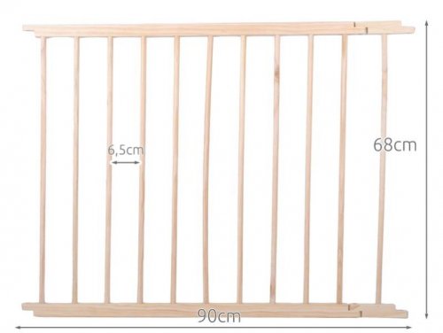 Malatec 1803 Dřevěná ohrádka borovice 8 panelů XXL Bazar