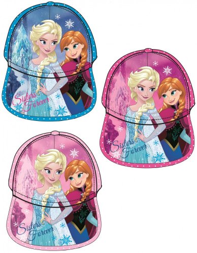 Javoli Dívčí kšiltovka Disney Frozen vel. 52 modrá