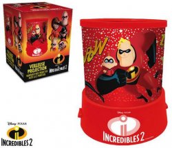 Javoli Mini LED Projektor Disney Úžasňákovi červený