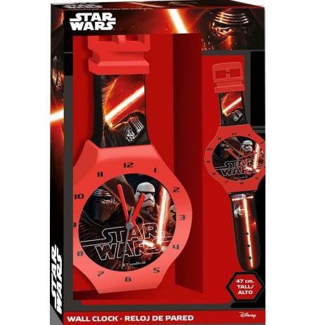 Javoli Detské nástenné hodiny Star Wars 47 cm