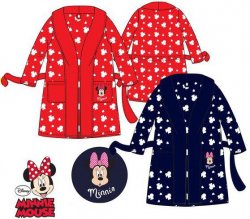 Javoli Dětský župan Disney Minnie vel. 116 cm tmavě modrý