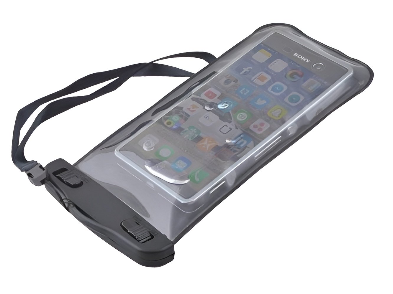 Malatec 2347 Voděodolné pouzdro na telefon černé