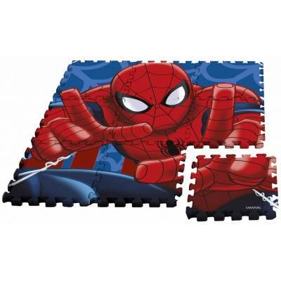 Javoli Pěnové puzzle na zem Spiderman 9 dílů