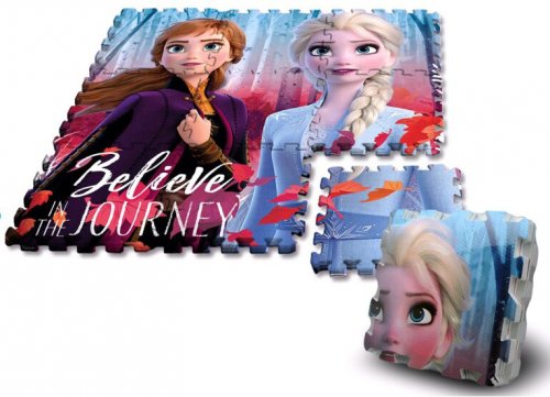 Javoli Pěnové puzzle na zem Disney Frozen 9 dílů