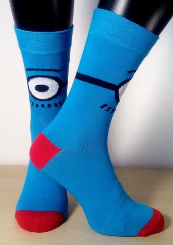 Happy Veselé ponožky Oko vel. 36-40 modré