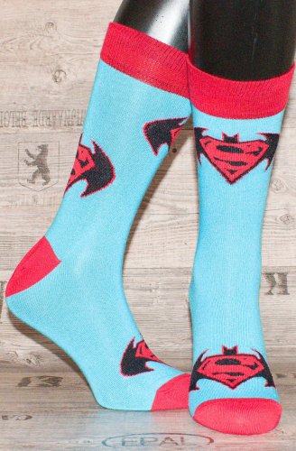 Happy Veselé ponožky Superman vel. 36-40 modré