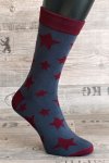 Happy Veselé ponožky Hvězda vel. 36-40 hnědé