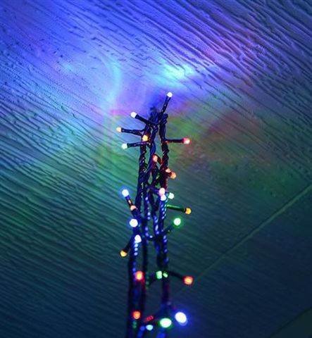 ISO Vánoční řetěz 300 LED HQ 14m - Multicolor