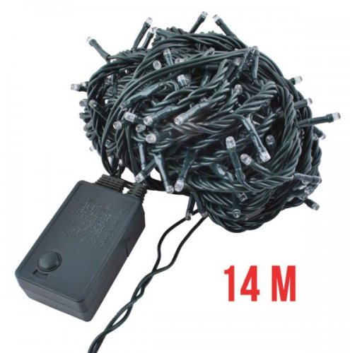 ISO Vánoční řetěz 300 LED HQ 14m - Multicolor