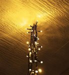 ISO Vánoční řetěz 300 LED HQ 14m - Teplá bílá