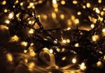 ISO Vánoční řetěz 300 LED HQ 14m - Teplá bílá