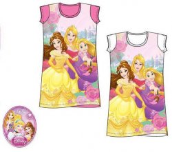 Javoli Detské tričko krátky rukáv Disney Princess vel. 98 biele
