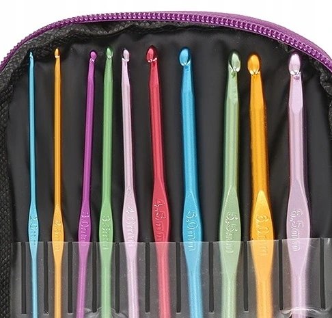 Ruhhy 10317 Sada háčků na háčkování v pouzdře Start