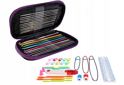 Ruhhy 10317 Sada háčků na háčkování v pouzdře Start