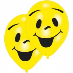 Javoli Balónky latexové EMOJI 8 ks