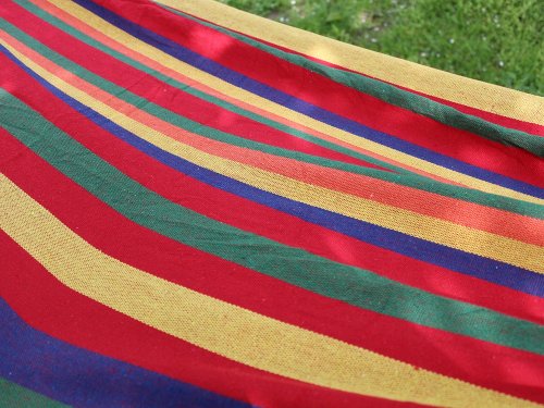 Verk Hamaka houpací síť 200 x 80 cm silné pruhy