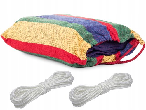 Verk Hamaka houpací síť 200 x 80 cm silné pruhy