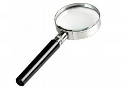 Verk 09031 Čitateľská lupa 60 mm, zväčšenie 3 x kov