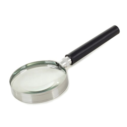 Verk 09034 Čtenářská lupa 75 mm, zvětšení 3 x kov