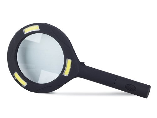 Verk 09114 Lupa s osvetlením 80 mm, 3x LED SMD