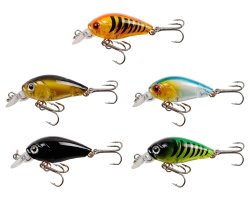 APT AG103 Rybársky 3D voblery 5 kusov 45mm