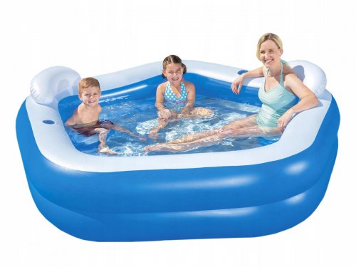 BESTWAY 54153 Nafukovací bazén Fun Pool 213 x 206 x 69 cm