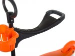 Verk 18126 Dětská tříkolová koloběžka svítící 3 v 1 oranžová