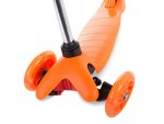 Verk 18126 Dětská tříkolová koloběžka svítící 3 v 1 oranžová