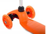 Verk 18126 Dětská tříkolová koloběžka svítící 3 v 1 oranžová