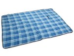 Verk Pikniková deka 150 x 200 cm károvaná modrá