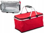 Verk 14194 Nákupný, piknikový košík termo červený