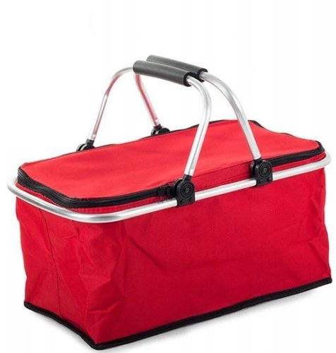 Verk 14194 Nákupný, piknikový košík termo červený
