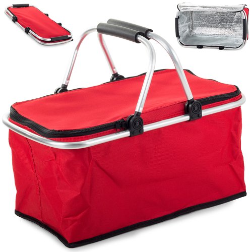 Verk 14194 Nákupný, piknikový košík termo červený