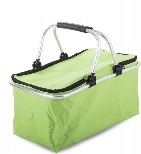 Verk 14194 Nákupný, piknikový košík termo zelený