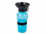 Verk Cestovní láhev pro psy s miskou 500 ml modrá