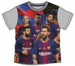 Javoli Dětské tričko krátký rukáv FC Barcelona vel. 146-152 šedé