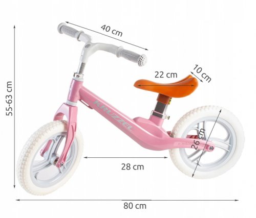 Kruzel 10301 Dětské odrážedlo modré