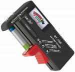 APT Tester batérií BT-168, R3, R6, R20, R14, 9V