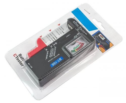 APT Tester batérií BT-168, R3, R6, R20, R14, 9V