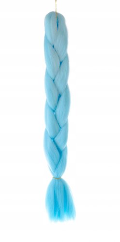 Soulima Vlasy Kanelové syntetické Copánky modré