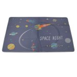 KIK Penová podložka na hranie Space Night 180 x 120 cm