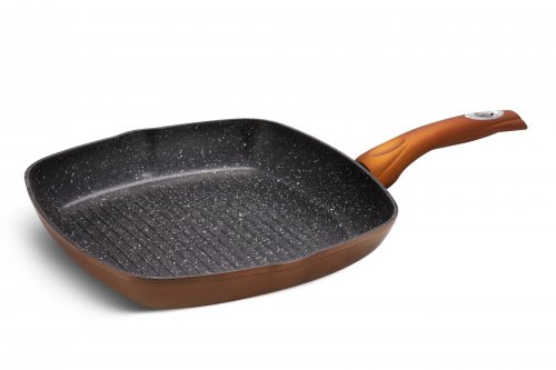 EDENBERG EB-1736C Pánev granitový hnědý povrch 20/24/28 cm 3 ks