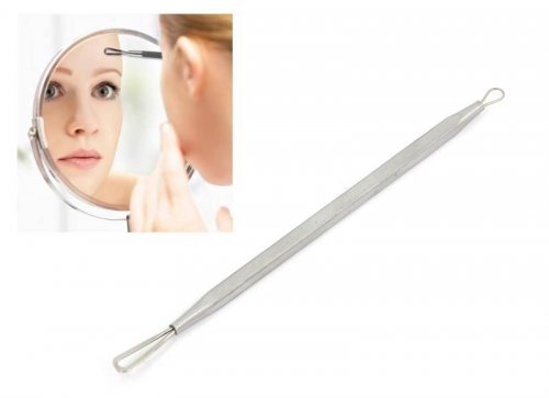 APT Obojstranný nástroj na komedóny (Skin Care No-Slip)