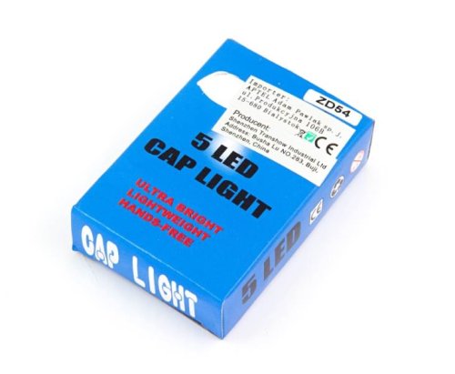 APT Outdoor Čelovka na kšilt 5 LED