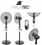 Malatec 10339 Stojanový ventilátor s dálk. ovládáním 40W černý