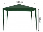 Malatec 9924 Náhradní střecha pro altán 3 x 3 m zelená