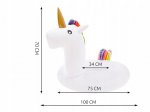 ISO Nafukovací kruh Jednorožec 80 cm